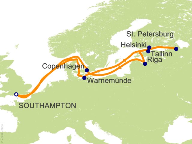 cruise from southampton to baltic