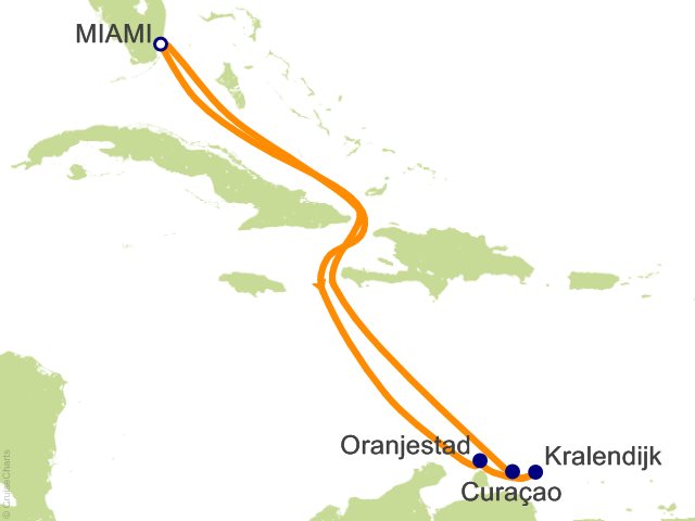 8 Night Southern Caribbean from Miami Cruise from Miami