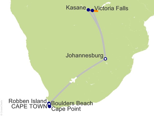 9 Night Discover Africa Cruise and Land Tour