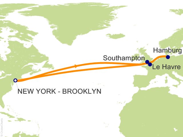 round trip transatlantic cruises from new york