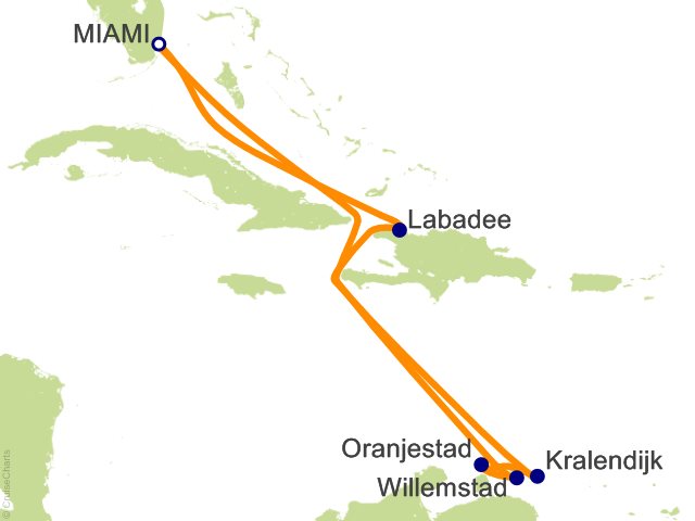 9 Night Southern Caribbean Cruise from Miami