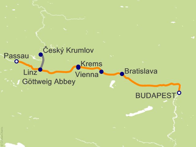 7 Night Danube Waltz Cruise from Budapest