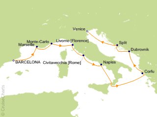 Viking Oceans Mediterranean Cruise, 12 Nights From Barcelona, Viking ...