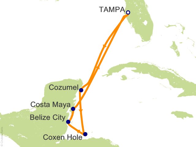 7 Night Western Caribbean Cruise from Tampa