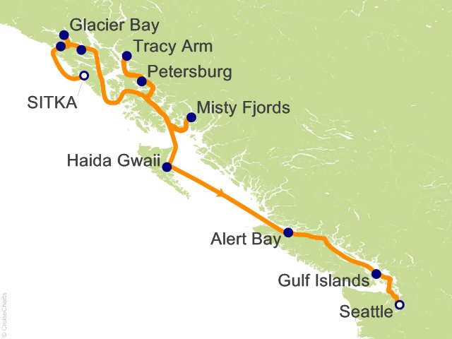 14 Night A Remarkable Journey to Alaska  British Columbia and Haida Gwaii Cruise