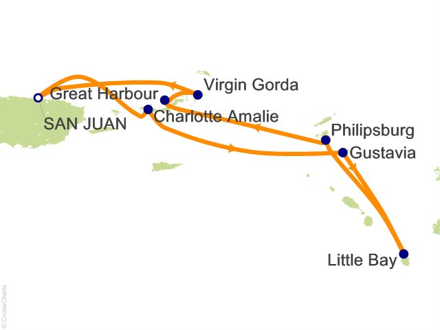7 Night San Juan and the Virgin Islands Cruise
