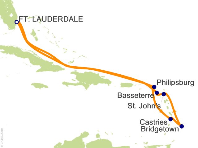 10 Night Ultimate Southern Caribbean Cruise