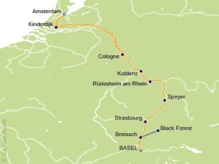 7 Night Rhine Getaway Cruise from Basel (Saxon)