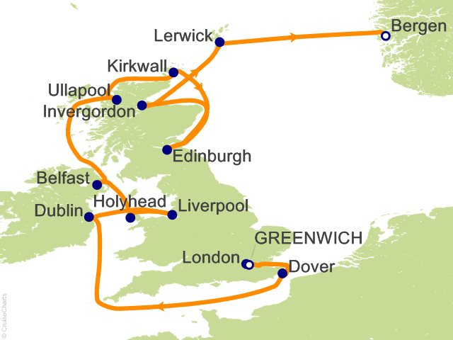 Viking Oceans Europe Cruise, 14 Nights From Greenwich, Viking Sun ...