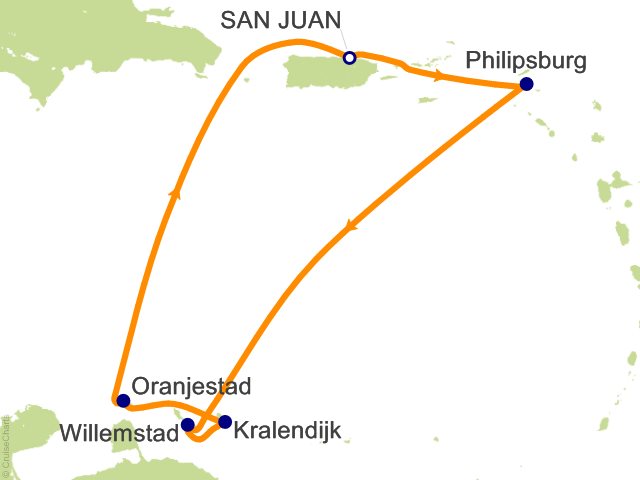 7 Night Southern Caribbean Cruise from San Juan