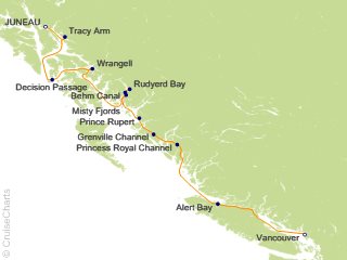 7 Night Alaska Fjords and Canadian Inside Passage Cruise from Juneau