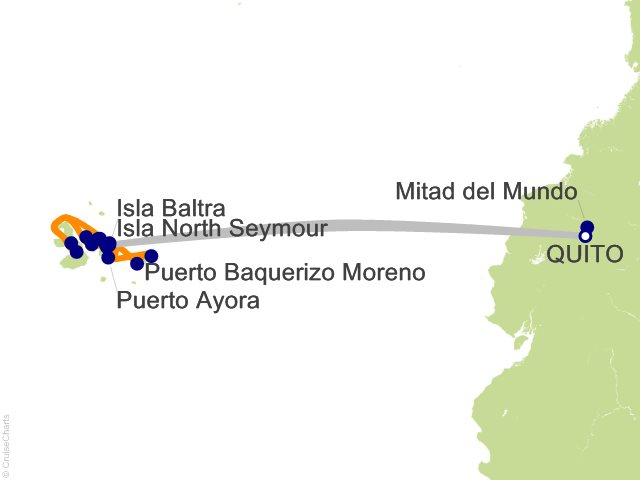 11 Night Quito and Galapagos Inner Loop Cruise and Land Tour