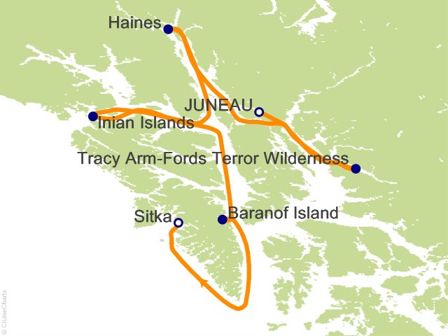 5 Night Wild Alaska Escape   Sitka to Juneau Cruise