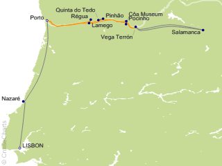 10 Night Lisbon with Secrets of the Douro Cruise and Land Tour from Lisbon