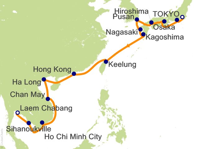 28 Night Southeast Asia Horizons Cruise on Viking Orion from Tokyo ...