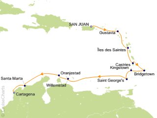 12 Night San Juan to Cartagena Cruise from San Juan