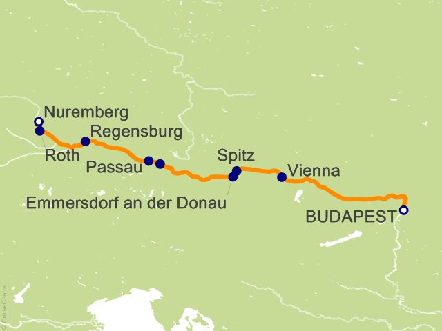 7 Night Delightful Danube Cruise