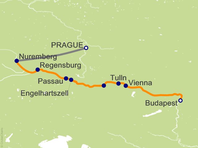 9 Night Delightful Danube and Prague Cruise and Land Tour