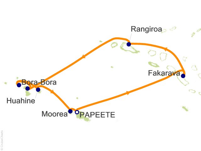 10 Night Tahiti and the Tuamotu Islands Cruise