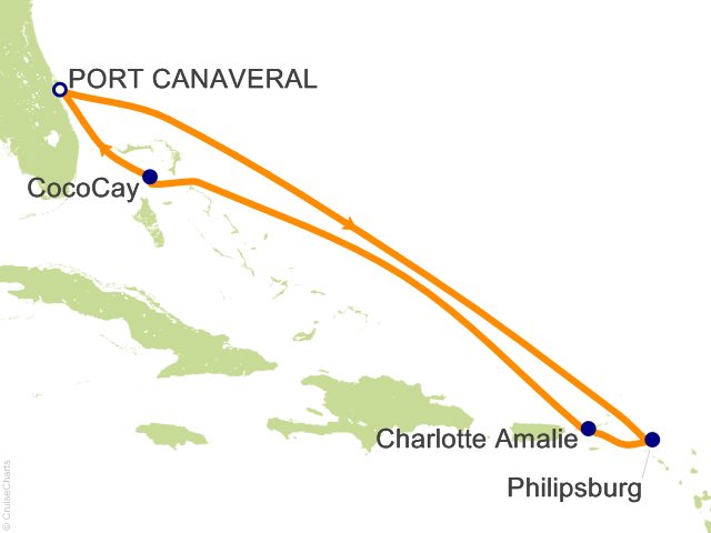 7 Night Eastern Caribbean and Perfect Day Cruise