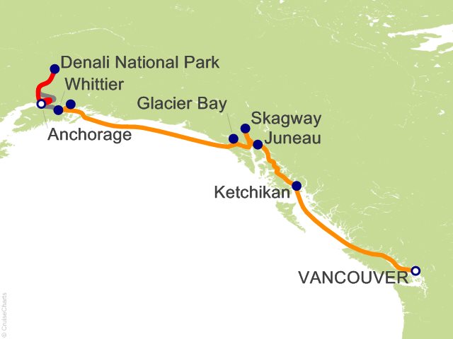 10 Night Double Denali - Tour D6C from Vancouver