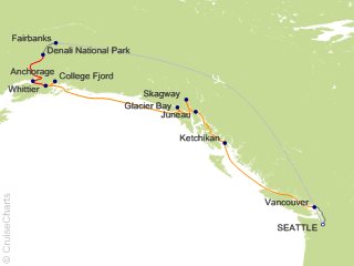 13 Night Triple Denali - Tour R1C from Seattle from Seattle