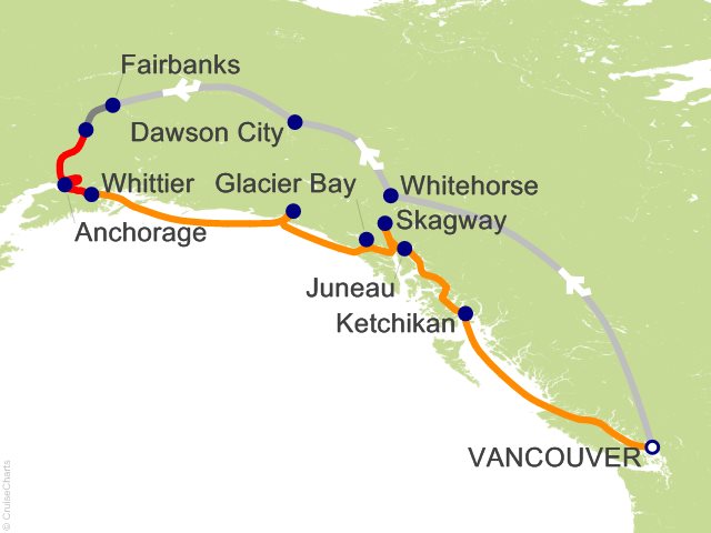 18 Night Yukon+Denali - Tour Y1L from Vancouver