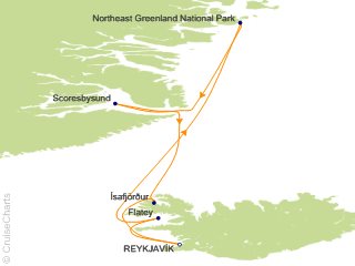 11 Night Icelands Wild West Coast to East Greenland Cruise from Reykjavik