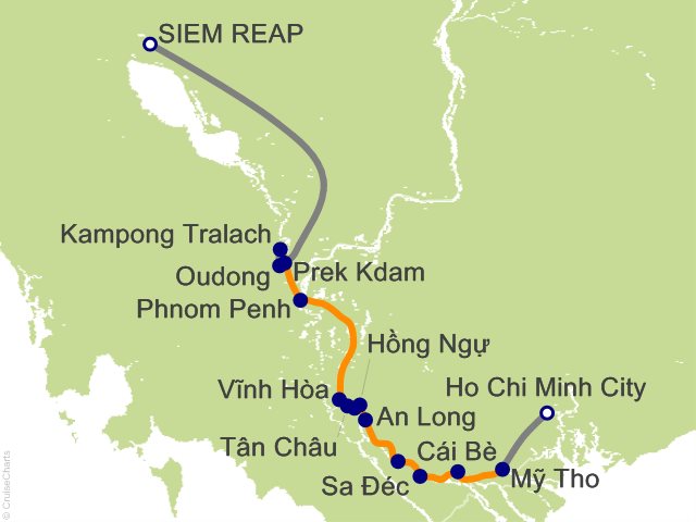 7 Night Majestic Mekong Cruise