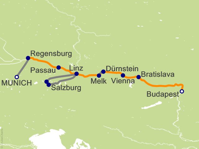 7 Night Holiday Magic Danube Family River Cruise