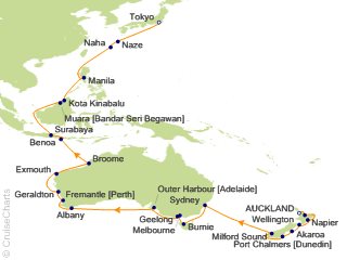 Oceania Australia New Zealand Cruise 43 Nights From Auckland Insignia February 4 2022 Icruise Com