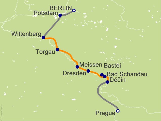 9 Night Christmas Along the Elbe Cruise and Land Tour