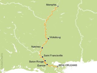 7 Night Heart of the Delta Cruise from New Orleans