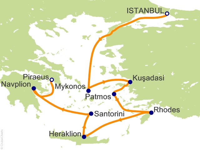 cruise to greece and istanbul