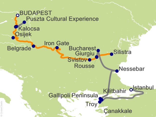 17 Night Black Sea Explorer with Turkey Cruise and Land Tour