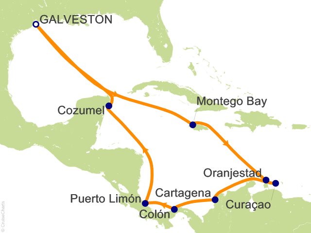 carnival cruise from galveston to panama canal