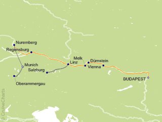 10 Night Gems of the Danube with Bavaria and Oberammergau Cruise and Land Tour from Budapest