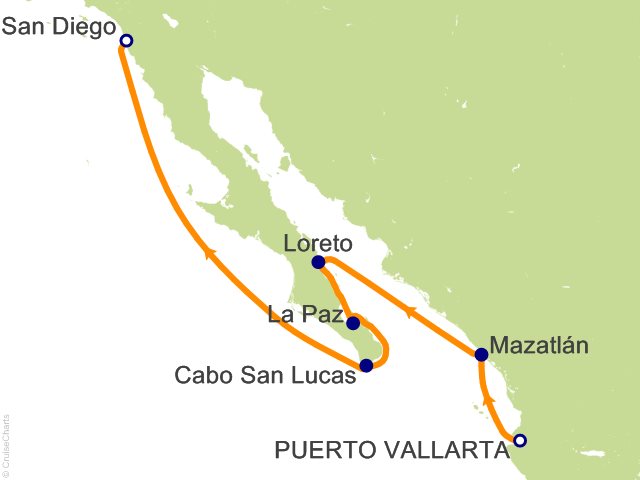 10 Night Baja Blue Water and Treasures on the Sea of Cortez Cruise from Puerto Vallarta