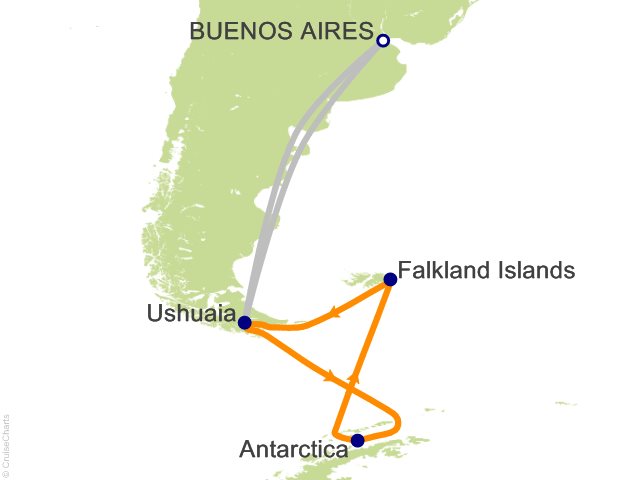 15 Night Antarctica and Falklands Expedition Cruise and Land Tour