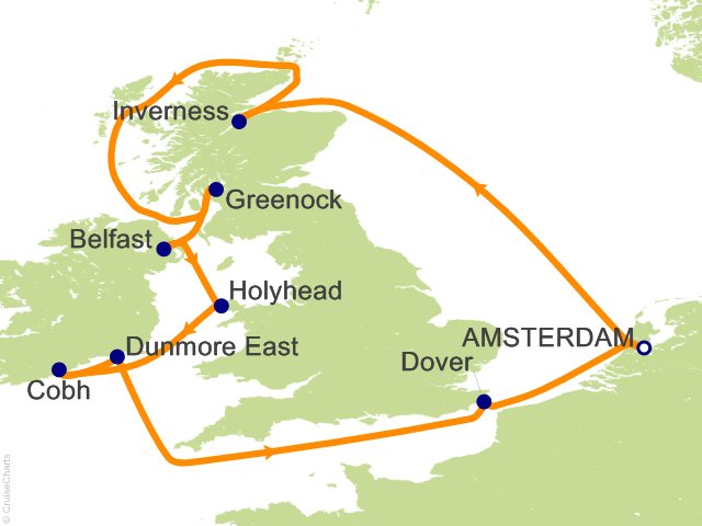 Royal Caribbean Europe British Isles Cruise 12 Nights From Amsterdam   477181 