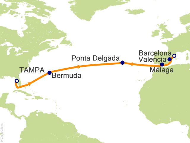 carnival transatlantic cruise