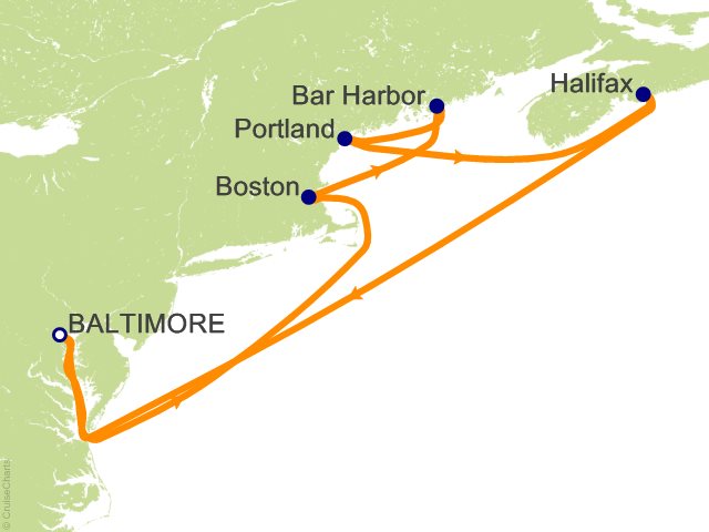 Royal Caribbean Canada / New England Cruise, 8 Nights From Baltimore 