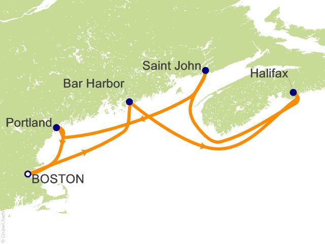 new england cruises from boston 2022