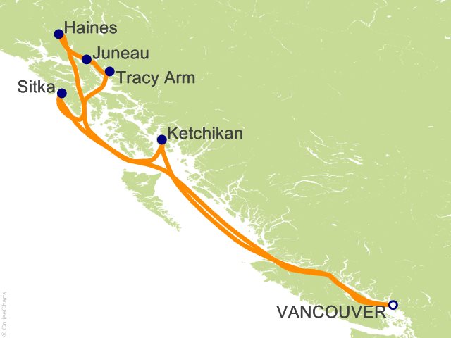 alaska cruise from vancouver roundtrip september 2023