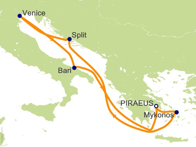 7 Night Mediterranean Cruise On MSC Magnifica From Athens (Port Of ...