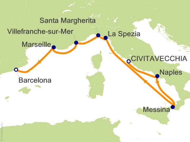 italian riviera cruise 2022