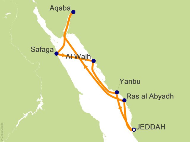 Msc Cruises Europe Red Sea Cruise 7 Nights From Jeddah Msc Magnifica December 25 21 Icruise Com