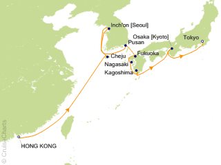 Silversea Asia / Orient Cruise, 16 Nights From Hong Kong, Silver Moon ...