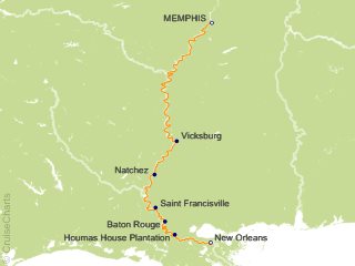 Queen Of The Mississippi Schedule 2022 American Cruise Lines Rivers - Mississippi Cruise, 7 Nights From Memphis,  Queen Of The Mississippi, April 2, 2022 | Icruise.com