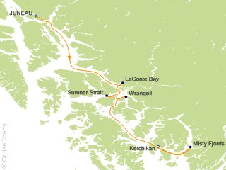 5 Night Wild Alaska Escape   LeConte Bay  Wrangell and Misty Fjords Cruise from Juneau